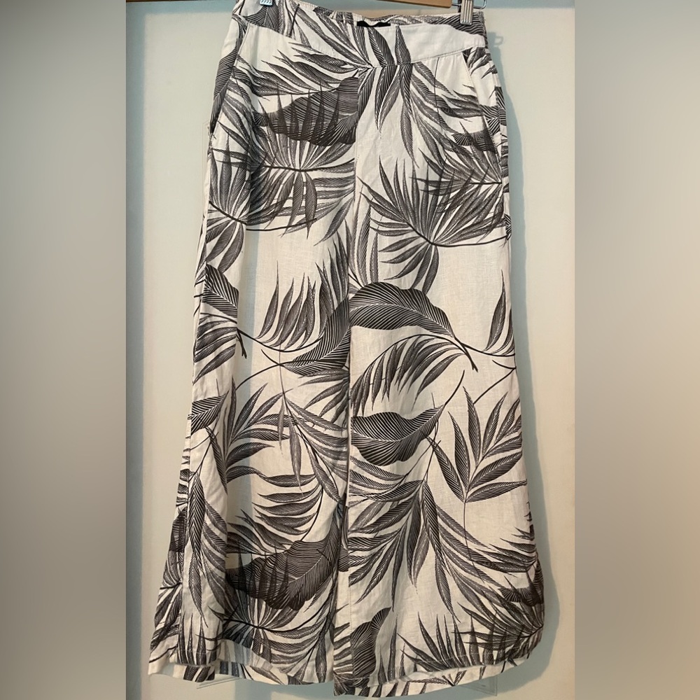 TAHARI 100% LINEN PANTS